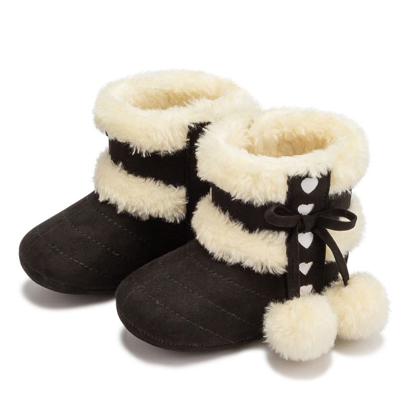 Winter Heißer Verkauf Plus Fleece Dicke Schnee Stiefel Casual Bequeme Nicht-slip Weiche Sohlen Kleinkind Schuhe_voghion.com