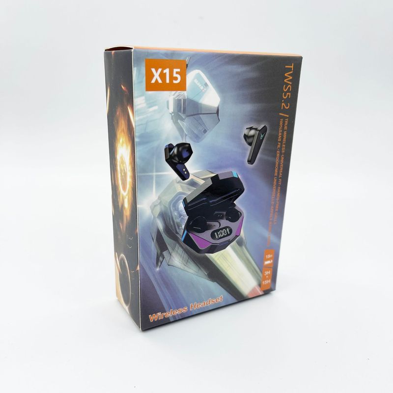 X15 Wireless Bluetooth Earbuds – Dual-Mode Gaming, Low Latency, Stereo Sound For Sports & Entertainment_voghion.com