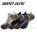 Performance Athletic Socks For Men – Cushioned Terry Sole With Anti-Slip & Quick-Dry Tech – Low-Cut Running, Basketball & Workout Socks_voghion.com