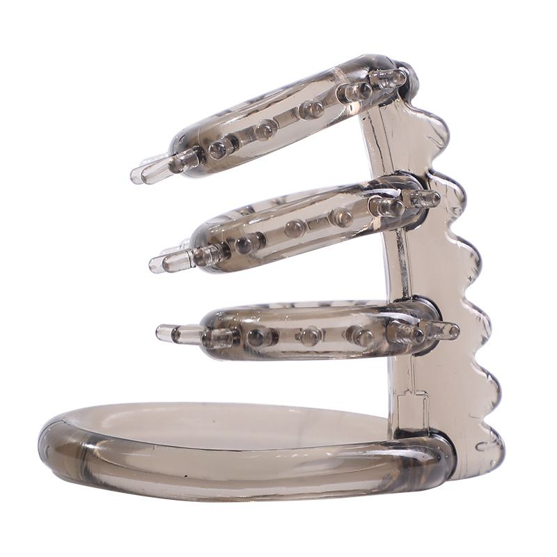 Produse sexuale Thorn Wheel în corpul Lock Spermă Prezervativ Inel Distractiv Cuplu SM Mici Recuzită Jucării Adult Consumabile Consumabile_voghion.com