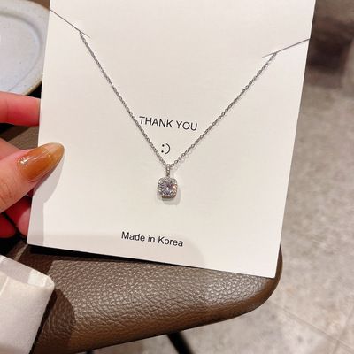 Temperamento semplice, design versatile, collana, lusso leggero, pendolarismo alla moda, catena per clavicola, nuova tendenza 2025_voghion.com