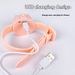 Pet laser collar, infrared charging teasing stick, silicone ring, automatic self elevating cat toy_voghion.com