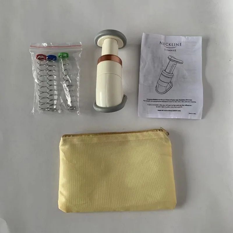 Nuevo y delgado ejercitador de cuello y escote, mini portátil, para mentón y mandíbula delgada, reduce la delgadez doble, herramienta de belleza y salud facial._voghion.com