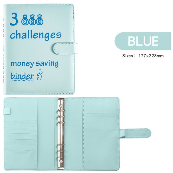 Refillable Notebooks 3 Ways To Check In Across Borders 100 Day Savings Challenge Book Saving Money Savings Book Cash Budget Loose Leaf Notebook_voghion.com