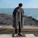 Men's Long Wool Coat – Korean Style Oversized Trench Coat With Notched Lapel & Side Pockets, Winter Warm Overcoat_voghion.com