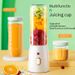 Portable USB Rechargeable Mini Blender For Juicing, Smoothies, And Ice Crushing – 500ml Travel-Friendly Blender Cup With Powerful 5-Blade System_voghion.com