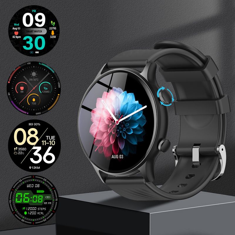 Z178 Smart Sports Watch For Men And Women, Designed For Running, Heart Rate And Blood Oxygen Monitoring, Remote Control Smart Remote_voghion.com