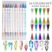 Double-Head Metal Nail Art Pen - Blending, Lining & Dotting 3-in-1 | Easy-Color One-Step Gel Pen_voghion.com