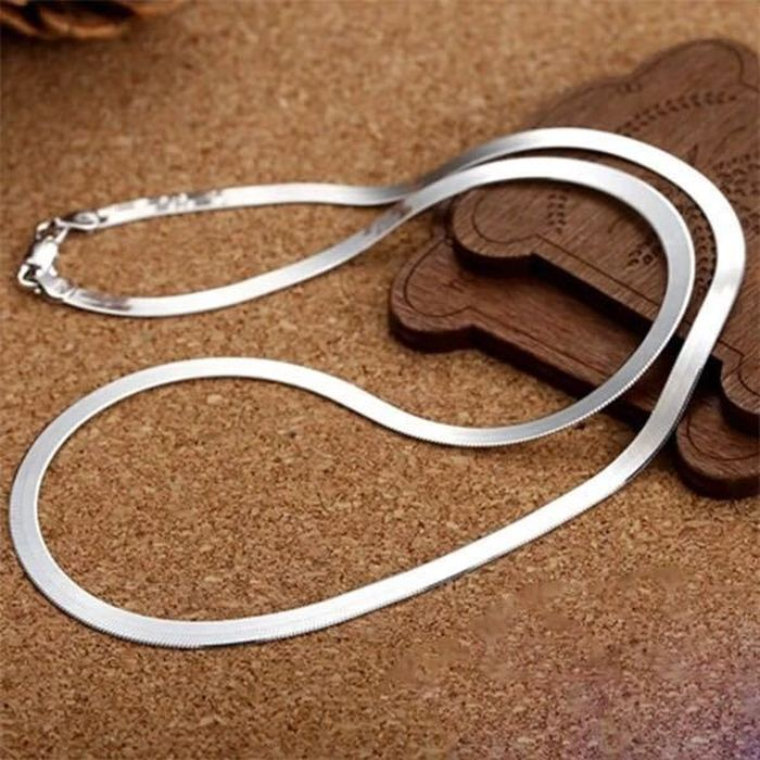 2025 Moda Donna Gioielli di lusso in argento sterling da 4 mm per coppie, collana a lama, regalo di nozze, catena_voghion.com