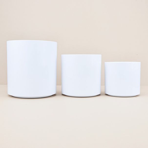 Boligmøbler Kreative husholdnings indendørs urtepotter plast saftige små urtepotter enkle stor diameter hulfri havekrukker_voghion.com