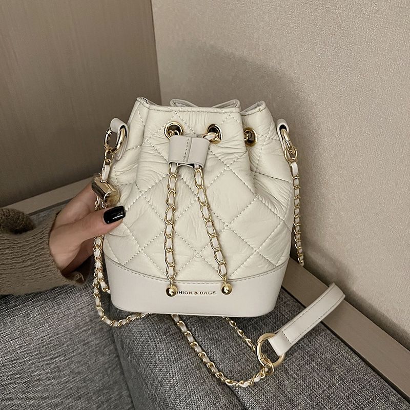 Stil Damentasche, kleine duftende Windwasser-Eimertasche, hochwertige Damen-Umhängetasche aus weichem Leder, vielseitige_voghion.com