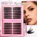 Eyelashes Set New DIY Single Cluster Segmented Fried False Eyelashes Set Thick Hot Melt Self Grafted Eyelashes_voghion.com
