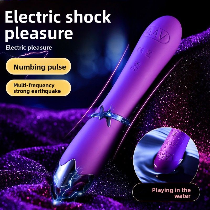 AAV Instant Tide Masseur vibrant électrique pour point G pour femmes, bâton de masturbation AV, multifréquence puissant_voghion.com