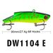 Lange Casting Köder 27,4G 9cm Kunststoff VIB Jig Blei Fisch DW1104 Simulation Köder_voghion.com