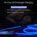 3 IN 1 Glowing LED For Samsung Xiaomi IPhone Flowing Streamer Light Fast Charger USB Cable Luminous Type C Cable_voghion.com