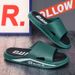Summer Thick Sole Wearing Home Men, Indoor And Outdoor Couples, Non Slip Bathroom Cool Slippers, Shit Feeling, One Word_voghion.com