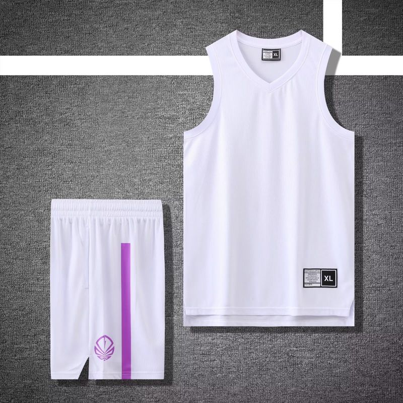 2023 Basketball suit, men's jersey, American printed college sports summer training vest, competition uniform_voghion.com