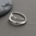 Red Practice" S Silver For Men Trendy Simple Personality Single Dominant Snake Index Finger Ring_voghion.com