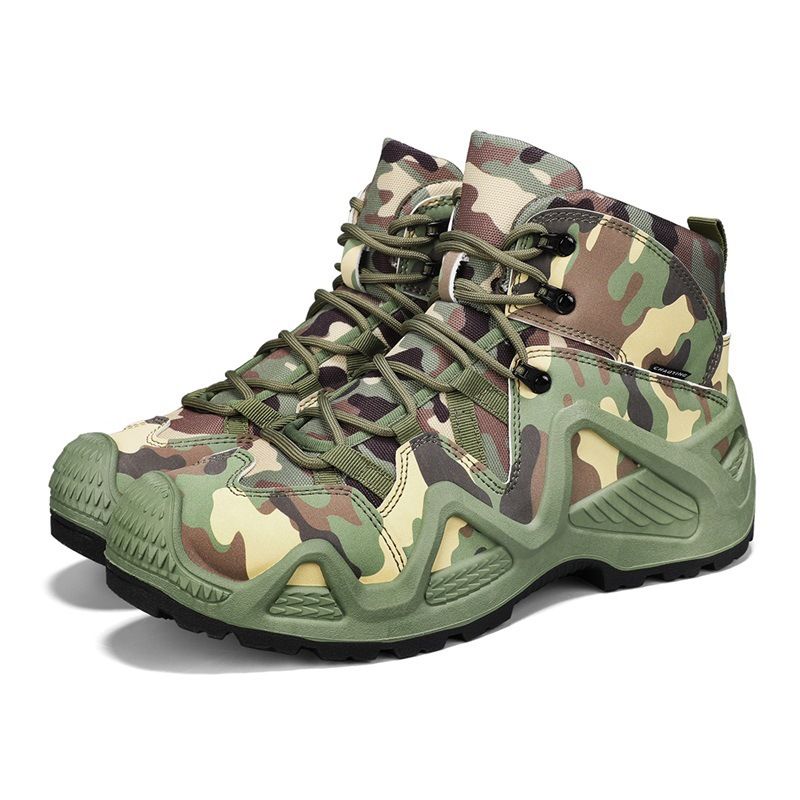 Nové protiskluzové maskovací lovecké boty, odolné proti opotřebení, venkovní kempingové taktické boty_voghion.com