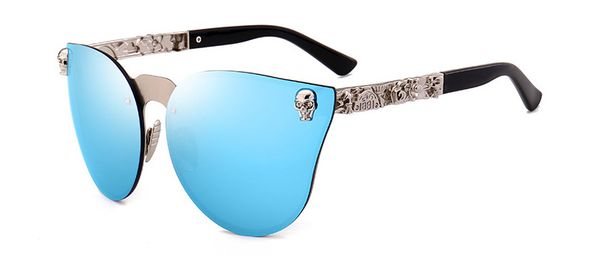 2017 exportieren heiße verkaufende Sonnenbrillen-Schädel-Sonnenbrillen personalisierte Metall-Sonnenbrillen für Männer_voghion.com