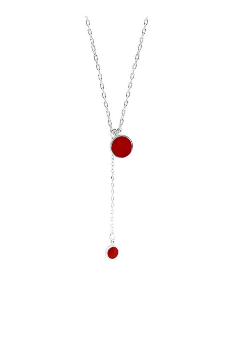 LDR3212 Minimal Plate Necklace_voghion.com