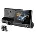 Enregistreur vidéo de voiture DVR 4 pouces Full HD 1080P 3 objectifs 170 ° G-sensor Surveillance de stationnement Caméscope de vision nocturne_voghion.com