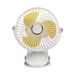 8 Inch Auto-Oscillating Clip Fan - Quiet Desk Fan With Adjustable Clamp For Office & Dorm (3-Speed USB Powered 360° Rotation)_voghion.com