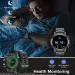 AMOLED Screen Bluetooth Call Smart Watch Sports Bracelet Waterproof 400mA Battery Men SmartWatch For IOS Android M240824_voghion.com