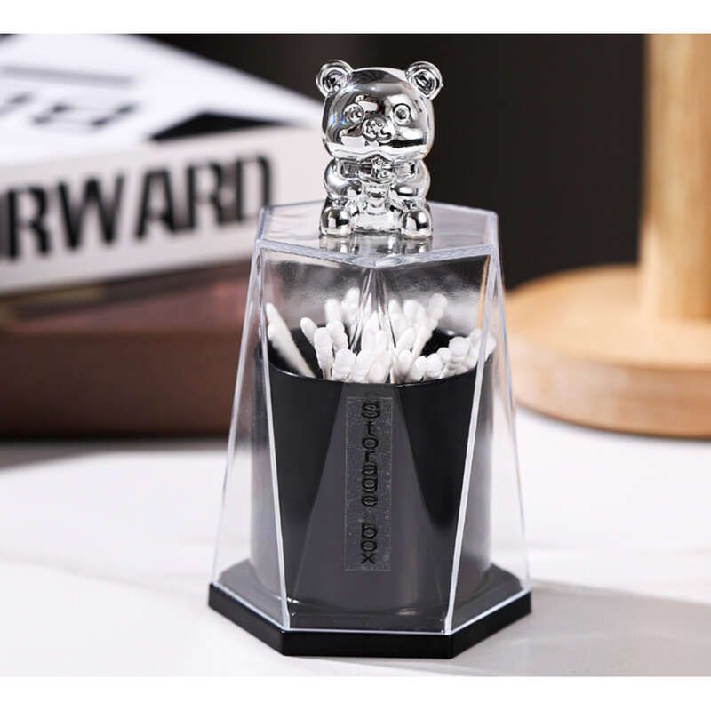 Internet Celebrity, Light Luxury Toothpick Household High-value Tube, Desktop Storage Box, Cotton Swab Filling Dental_voghion.com