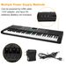 61 Keys Digital Music Electronic Keyboard Electric Musical Piano Instrument Kids Learning Keyboard w/ Stand Microphone_voghion.com