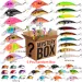 Baits Lures 310 Pcs Of Random Fishing Lure High Quality Swimming Bait Popper Wobble Crankbait Artificial Box 230530_voghion.com