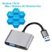 USB 3.0 HDMI Adapter Desktop VGA Computer Laptop To Monitor TV Projector Display_voghion.com