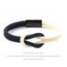 Couple Bracelet Men's Magnetic Clasp Non-Fading Titanium Steel Ins American Style Niche Wrist Accessories_voghion.com