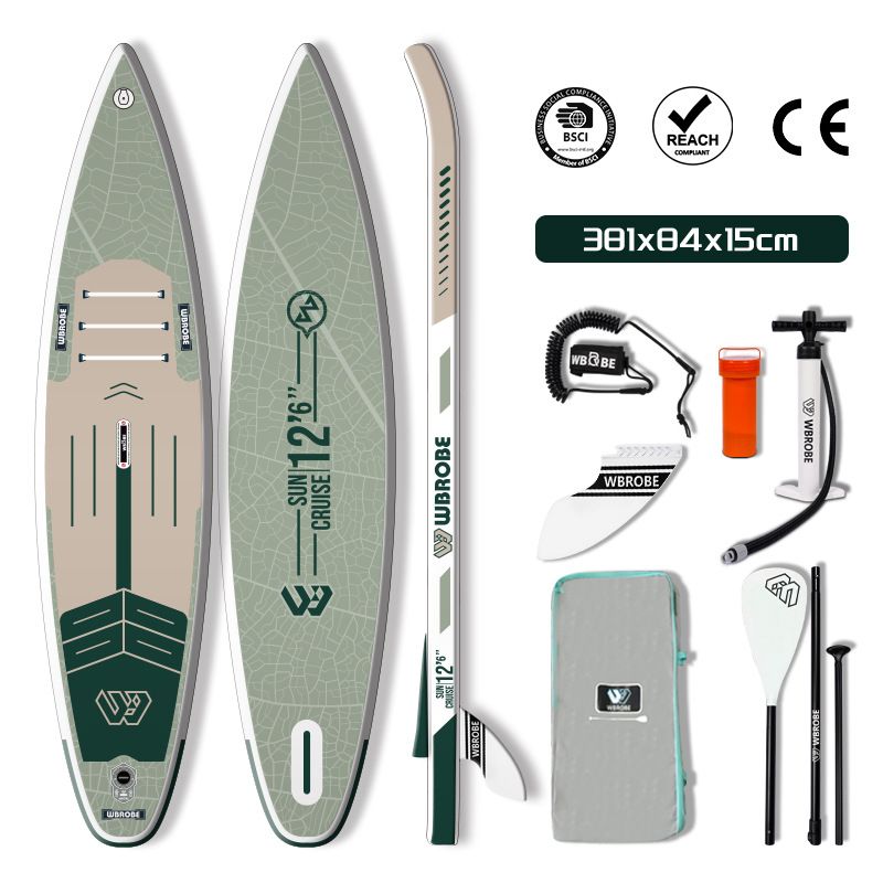 Hot Sale 381 Racing Cruise Professional Water Skiing Inflatable Surfing Stand Up Paddle Board_voghion.com