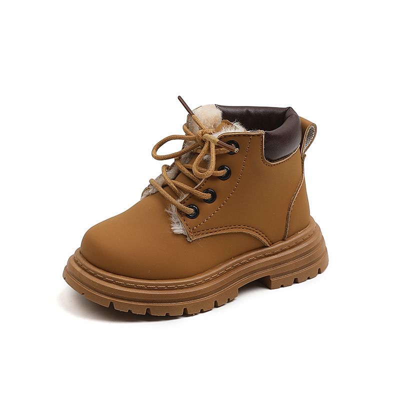 Child's shoes Boys' booties Fashion Doc Martens girls' soft-soled snow boots_voghion.com