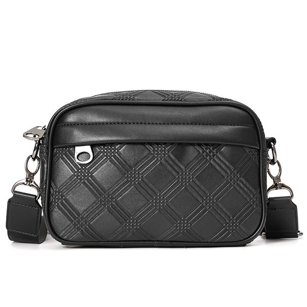 Borsa a tracolla 2023 Moda uomo nuova Borsa piccola quadrata semplice Borsa da strada per giovani all'aperto Borsa da uomo di alta qualità_voghion.com