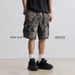 Men's Clothing Summer Beach Shorts Men's Loose Casual Straight Shorts Camouflage Drawstring All Match Overalls Trend_voghion.com
