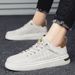 2024 Spring Thin Men's Small White Everything Comfortable Flat Sports Single Fashion With Student Casual Shoes_voghion.com