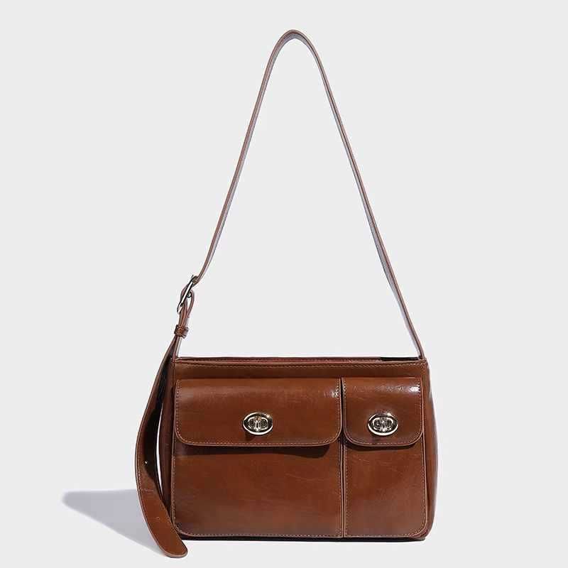 Niche High-end Commuter Multifunctional Handbag Crossbody Bag Slanting Shoulder Satchel 2025 Spring And Summer New Fashion Versatile Casual Daily_voghion.com