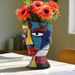 Enchanting Face Colorful Planter - Abstract Desktop Ornament For Home Planting & Creative Decor
ACZT_voghion.com