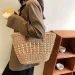 Designer 2025 Summer Handwoven Straw Tote Bags Women Vintage Hollow Out Handbag Basket Rattan Vacation Shoulder For_voghion.com