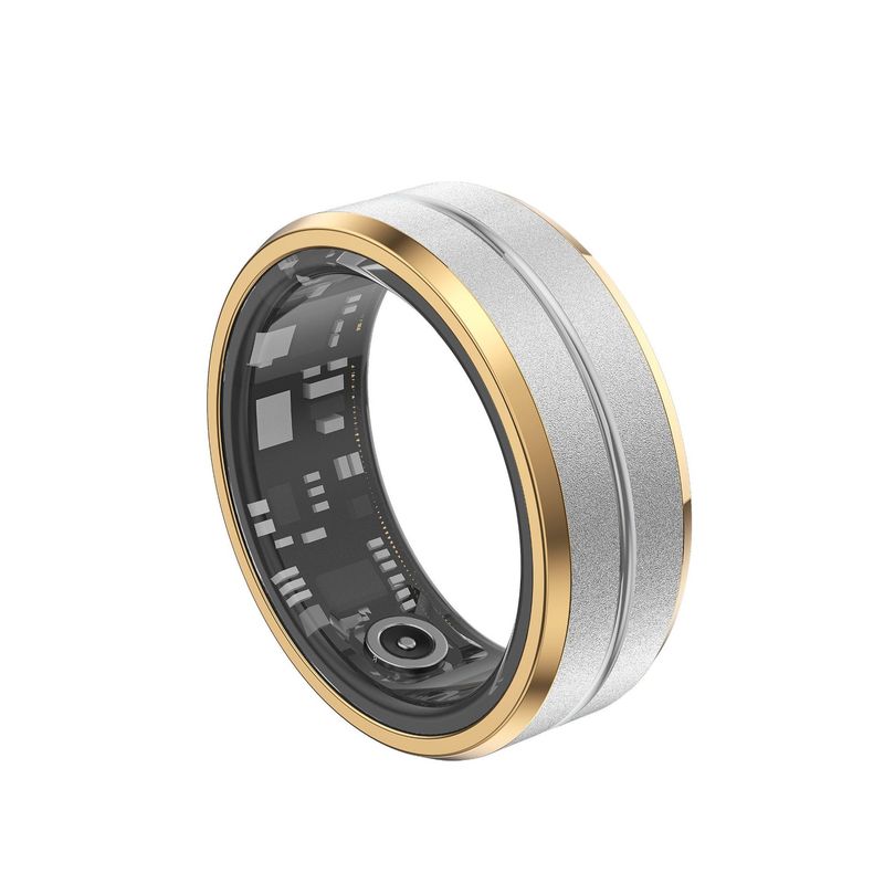 Smart Smartring Heart Rate Health Men And Women Black Technology Bluetooth Waterproof Ring Compatible With EDC_voghion.com