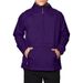 Custom Half Zipper Pullover Solid Color Pocked Mens Jacket Windbreaker_voghion.com