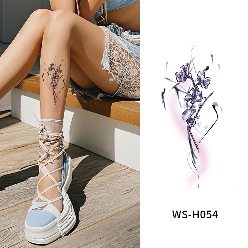 Akcesoria do tatuażu Dream Flower Shadow Tattoo Stickers Wodoodporne i trwałe Symulacja Starożytny styl Clavicle Arm Flower Arm Tattoo Stickers_voghion.com