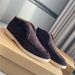 LP Loafers New Breathable Comfortable High-Top Men's Shoes Lightweight Unisex Couple Style Slip-On Lazy One-Leg Slip_voghion.com