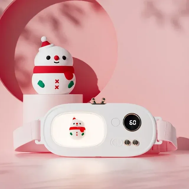 Kablosuz Elektrikli kız Adet Isıtma Bel Bandı USB Şarj Edilebilir Dönem Sıcak Masaj Aleti Ayarlanabilir Karın Isıtmalı Pedler_voghion.com