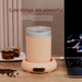 USB Smart Heating Cup Coaster, 55掳C Constant Temperature Adjustable Warmer For Coffee Tea Mug, Office Desk Gift_voghion.com