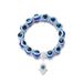 Schmuck Blaues Perlen-Fatima-Hand-Mode-Armband mit bösem Blick, handgefertigt_voghion.com