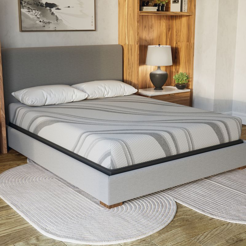 Diamond Pro Gel Memory Foam Ultra Cooling, Responsive 8" Firm Feel (Twin), Greenguard Gold Certified, Made In The USA, White Label Ready_voghion.com