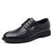 Summer Hollow Leather Shoes For Men's British Wedding Shoes For Spring And Autumn Designer Cowhide Pointed Business Shoes_voghion.com